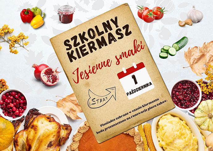 Kiermasz szkolny - ''Jesienne smaki''