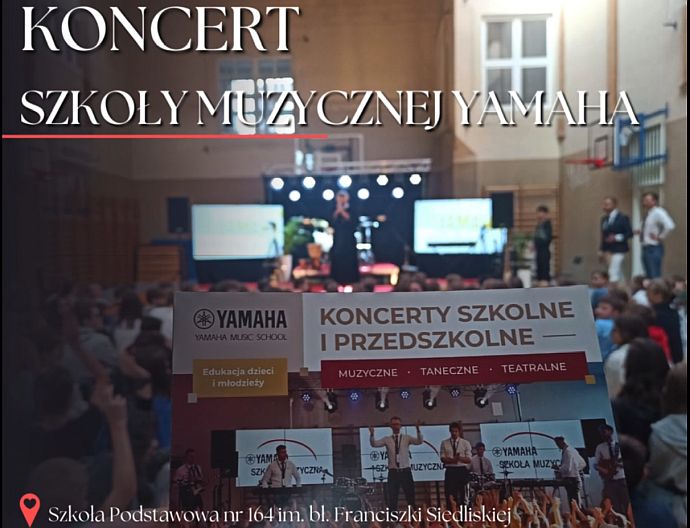 Koncert Szkoły Muzycznej Yamaha